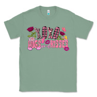 Sage Xoxo Hugs And Kisses Valentine's Day Classic Tee - FaDigitalArtStudio
