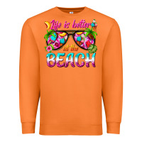 Carrot life is better at the beach Premium Sweatshirt - texasbilliewilder