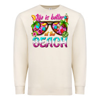 Sandshell life is better at the beach Premium Sweatshirt - texasbilliewilder