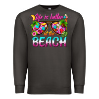 Smoke life is better at the beach Premium Sweatshirt - texasbilliewilder