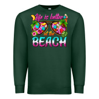 Sports Green life is better at the beach Premium Sweatshirt - texasbilliewilder