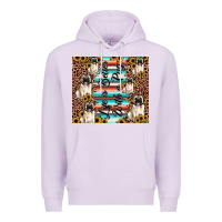 Lilac life is better with a pug Premium Hoodie - JahusDesignShop