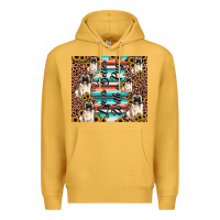 Mustard life is better with a pug Premium Hoodie - JahusDesignShop