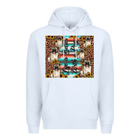 White life is better with a pug Premium Hoodie - JahusDesignShop