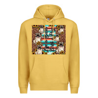 Antique Gold life is better with a pug Premium Hoodie - JahusDesignShop