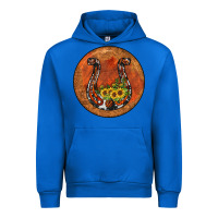 Cobalt horseshoe circle Urban Hoodie - JahusDesignShop