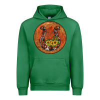 Emerald horseshoe circle Urban Hoodie - JahusDesignShop