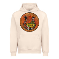 Sandshell horseshoe circle Urban Hoodie - JahusDesignShop