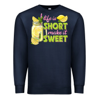 Navy life is  make it sweet Premium Sweatshirt - texasbilliewilder