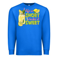 True Royal life is  make it sweet Premium Sweatshirt - texasbilliewilder