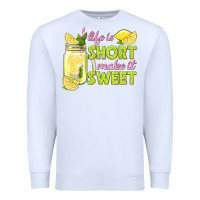 White life is  make it sweet Premium Sweatshirt - texasbilliewilder