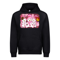 Black chillin pink   with my snowmies  ado Urban Hoodie - AdoDesignShop