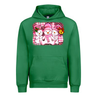 Emerald chillin pink   with my snowmies  ado Urban Hoodie - AdoDesignShop