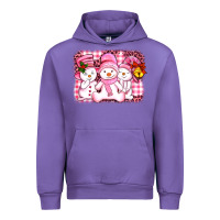 Tulip chillin pink   with my snowmies  ado Urban Hoodie - AdoDesignShop