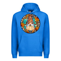 True Royal fall gnomes round earrings Premium Hoodie - Artiststas