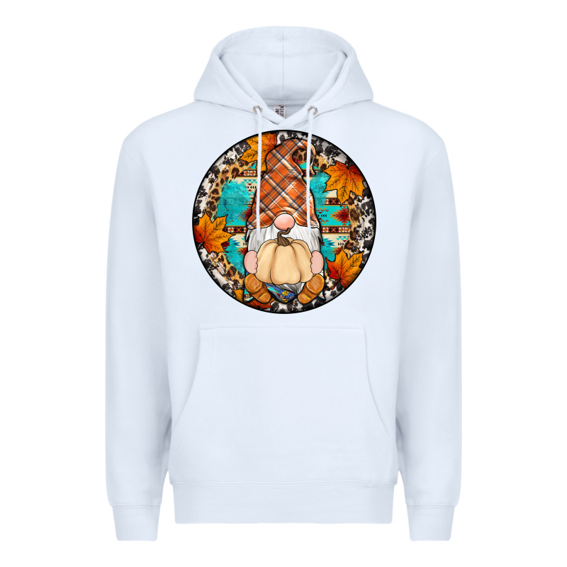 Fall Gnomes Round Earrings Premium Hoodie by Artiststas | Teevron