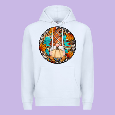 Fall Gnomes Round Earrings Premium Hoodie Designed By Artiststas