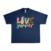 Navy love summer with gnome Urban Heavy Tee - Artiststas