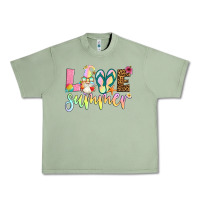 Oil Green love summer with gnome Urban Heavy Tee - Artiststas