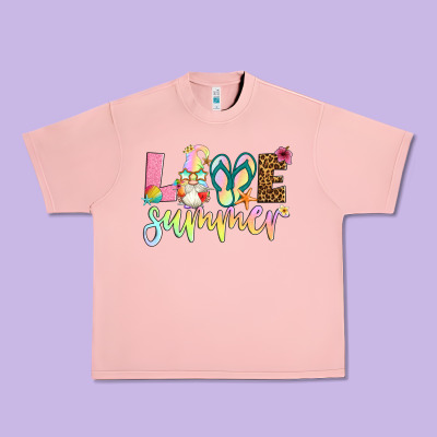 Love Summer With Gnome Urban Heavy Tee Designed By Artiststas