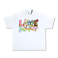 White love summer with gnome Urban Heavy Tee - Artiststas