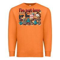 Carrot i'm just here for the snacks Premium Sweatshirt - Zillion Design Studio