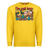 Lemon i'm just here for the snacks Premium Sweatshirt - Zillion Design Studio