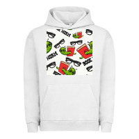 Pigment Lunar Rock bookworm seamless pattern Urban Hoodie - BundleAndBundleShop