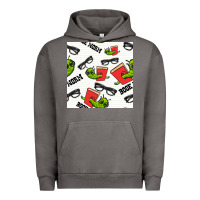 Pigment Tornado bookworm seamless pattern Urban Hoodie - BundleAndBundleShop