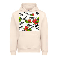 Sandshell bookworm seamless pattern Urban Hoodie - BundleAndBundleShop
