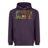 Plum miner wife Heavyweight Hoodie - texasbilliewilder