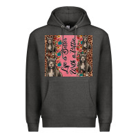 Charcoal Heather life is better with a pittie Premium Hoodie - JahusDesignShop