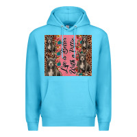 Ocean Blue life is better with a pittie Premium Hoodie - JahusDesignShop