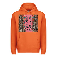 Carrot life is better with a pittie Premium Hoodie - JahusDesignShop