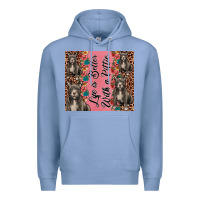 Colony Blue life is better with a pittie Premium Hoodie - JahusDesignShop