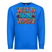 True Royal wild like the west Premium Sweatshirt - Zillion Design Studio