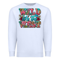 White wild like the west Premium Sweatshirt - Zillion Design Studio