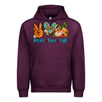 Mauve Wine peace love fall ado Urban Hoodie - AdoDesignShop