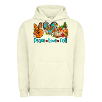 Pigment Pistachio peace love fall ado Urban Hoodie - AdoDesignShop