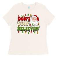 Bone don't stop believin Ladies Tee - BarkalooDesign