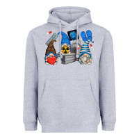 Heather Grey mri gnomes Heavyweight Hoodie - Zillion Design Studio