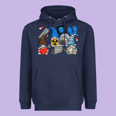 Mri Gnomes Heavyweight Hoodie Designed By Zillion Design Studio