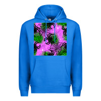 True Royal halloween spider green leopard seamless pattern Premium Hoodie - BundleAndBundleShop