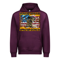 Mauve Wine westerm usa army boots Urban Hoodie - Artiststas