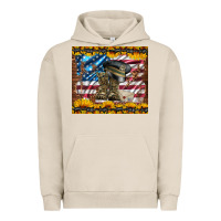Pigment French Oak westerm usa army boots Urban Hoodie - Artiststas