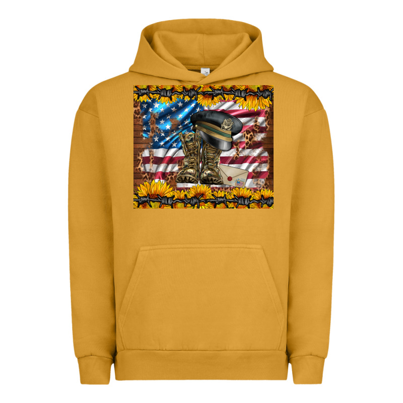 Westerm Usa Army Boots Urban Hoodie by Artiststas | Teevron