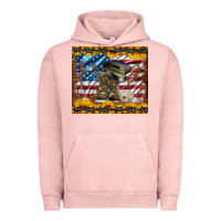 Pigment Salmon westerm usa army boots Urban Hoodie - Artiststas