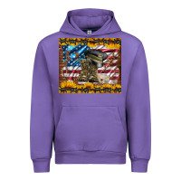 Tulip westerm usa army boots Urban Hoodie - Artiststas