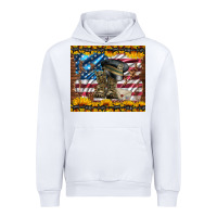 White westerm usa army boots Urban Hoodie - Artiststas