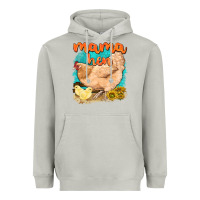 Moon Dust mama hen with sunflowers Heavyweight Hoodie - texasbilliewilder